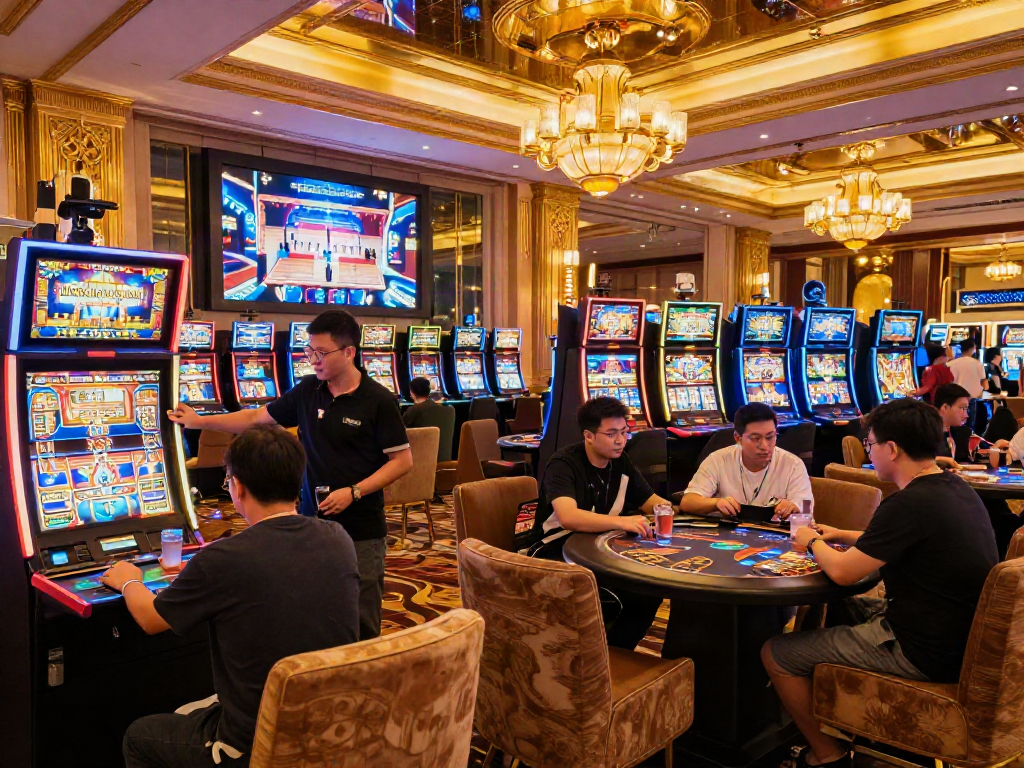 Les joueurs s'amusent à Dragonia Casino, profitant des machines à sous et de l'ambiance animée sur https://studiobarw.com/.